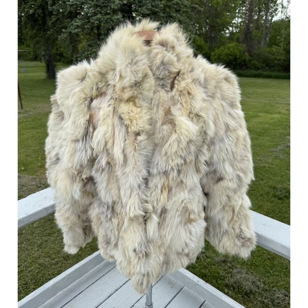 Vintage Paddor's Fox Fur Womens Coat Glamour Mob Wife Luxury